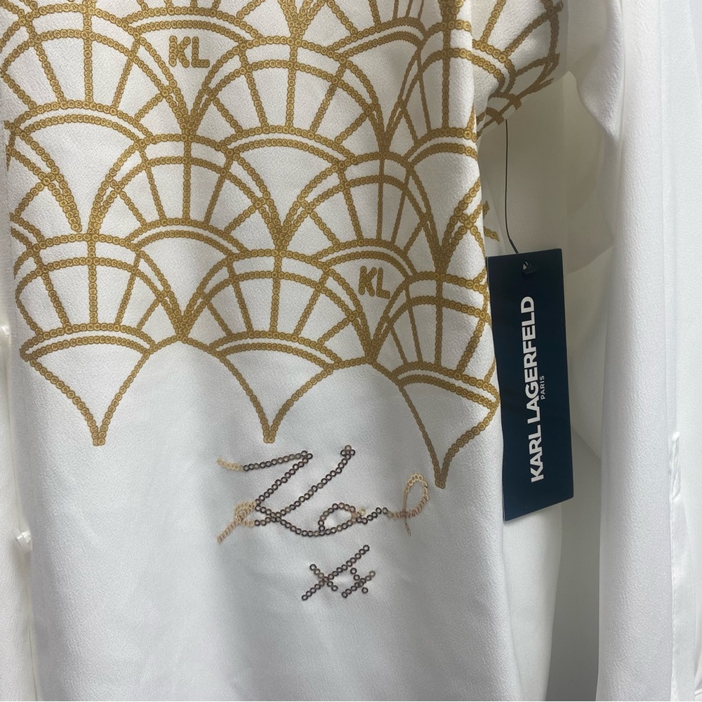 Karl Lagerfeld Shirt NEW - Picture 2 of 7